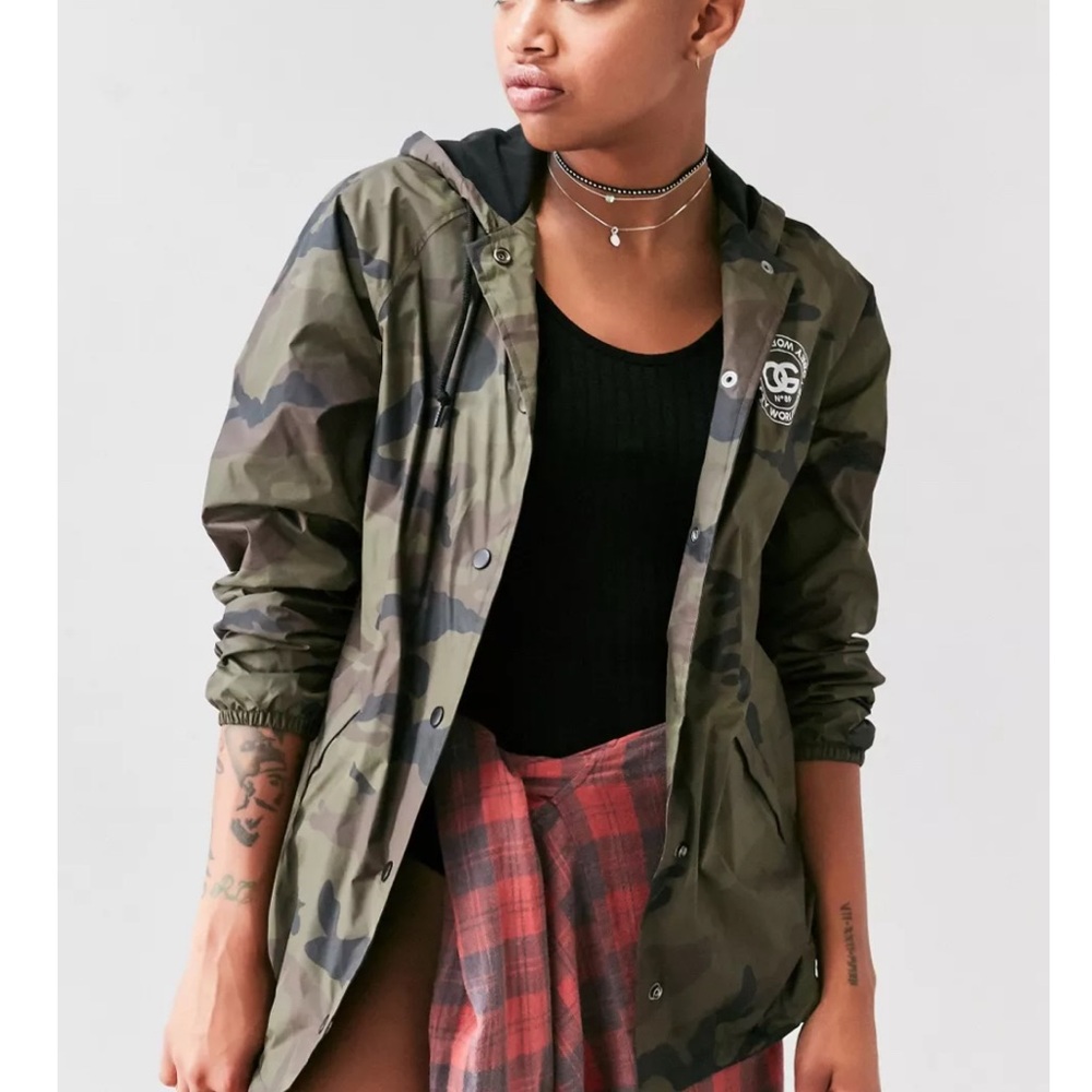 Camo Obey Jacket Medium